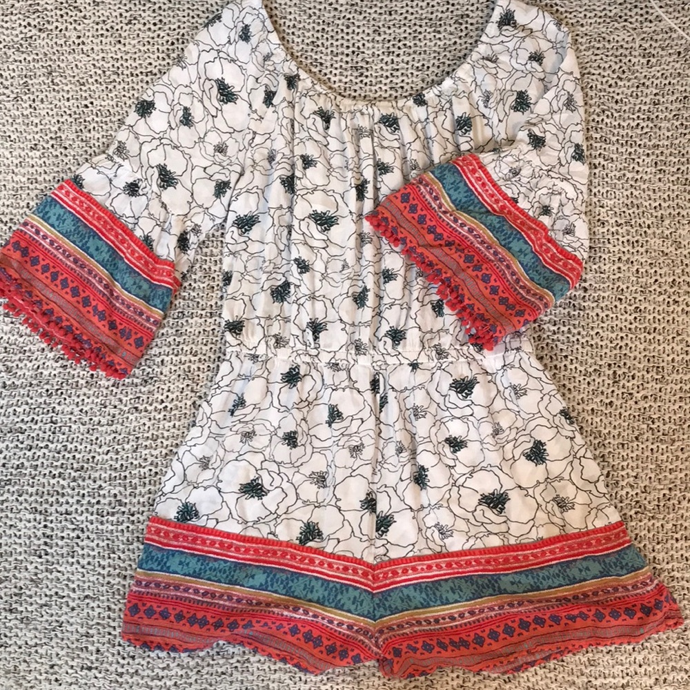Mudd large boho romper